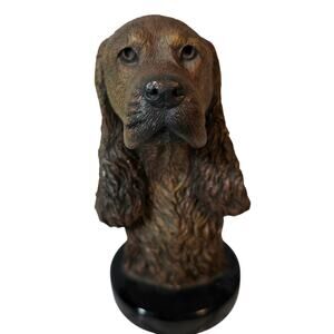 Vintage Bronze Cocker Spaniel Figurine By Kimberly Cantrell 100/2500